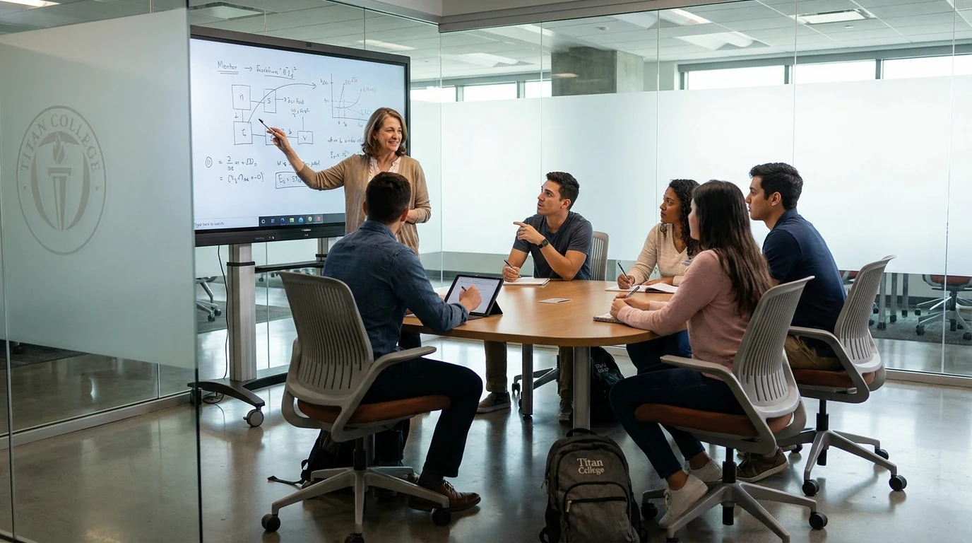 Role of Academic Mentorship in Producing High Achievers at Titan College